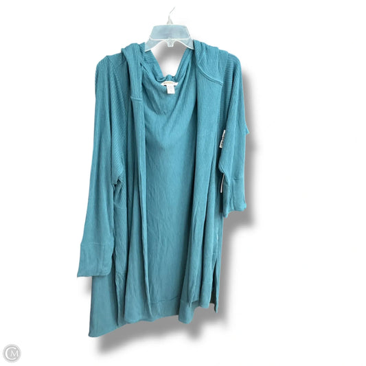 Cardigan By Athleta In Blue, Size: 3x