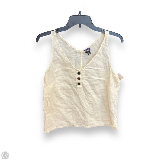 Top Sleeveless By Patagonia In Yellow, Size: S