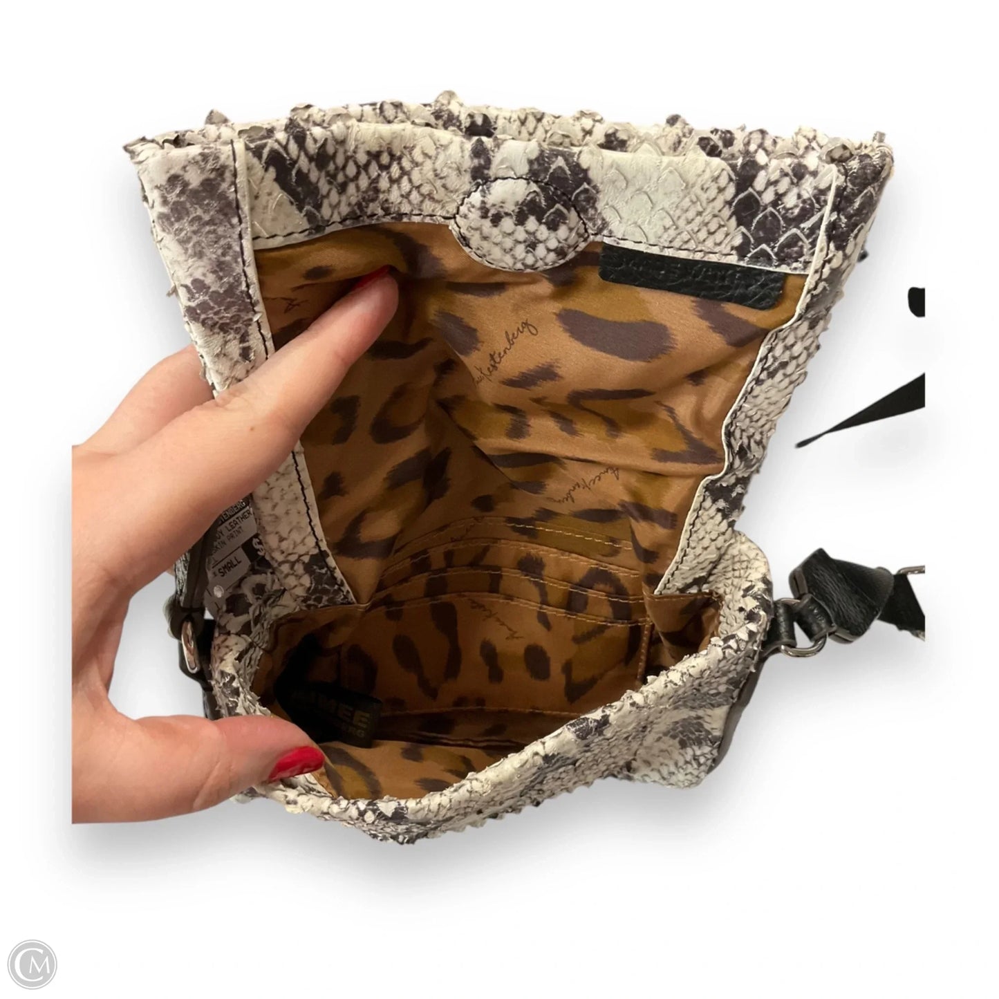 Crossbody Leather By Aimee Kestenberg, Size: Small