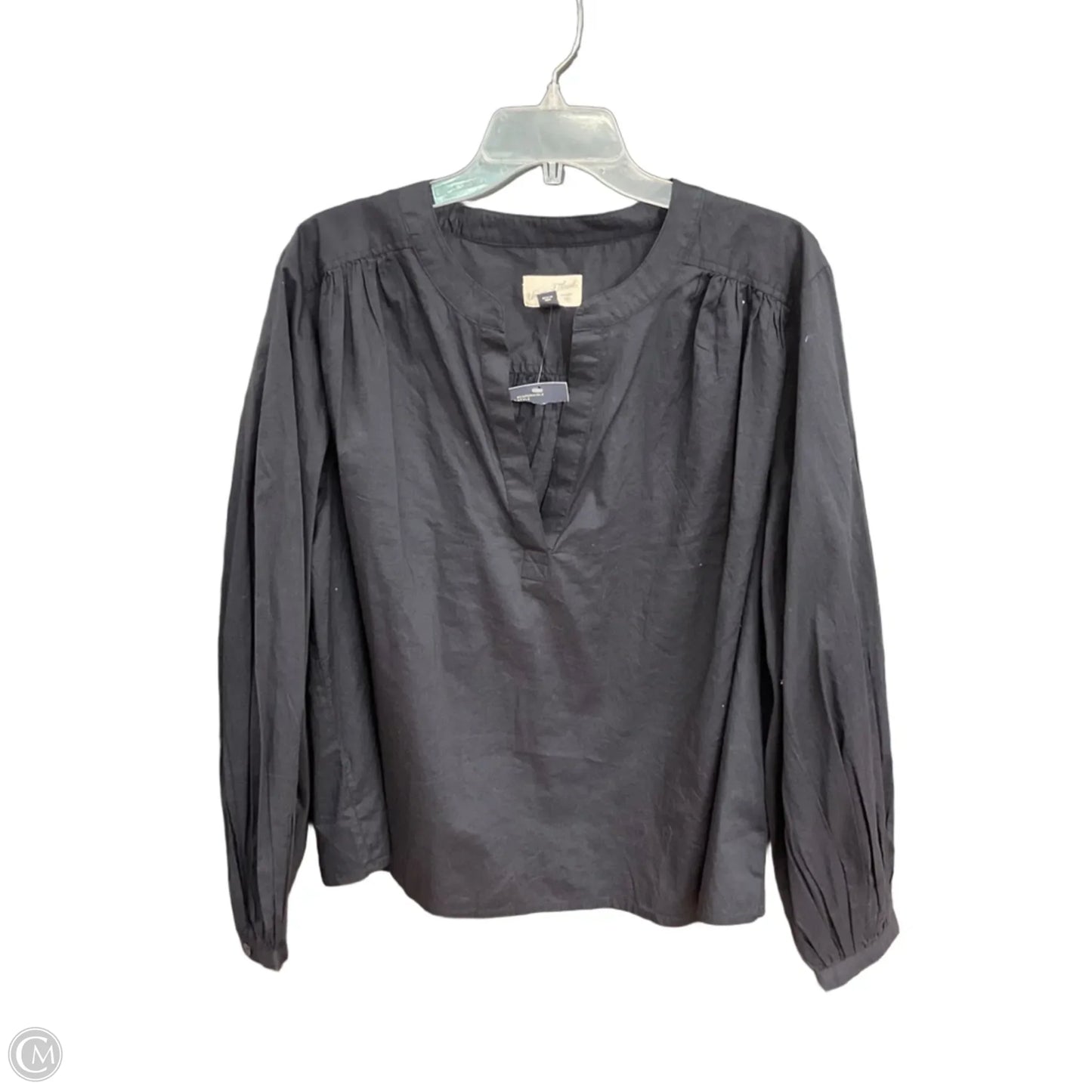 Top Long Sleeve By Universal Thread In Navy, Size: L