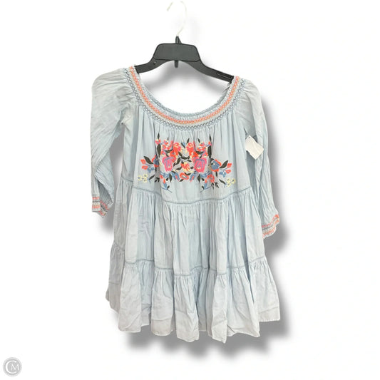 Top Long Sleeve By Free People In Blue, Size: S