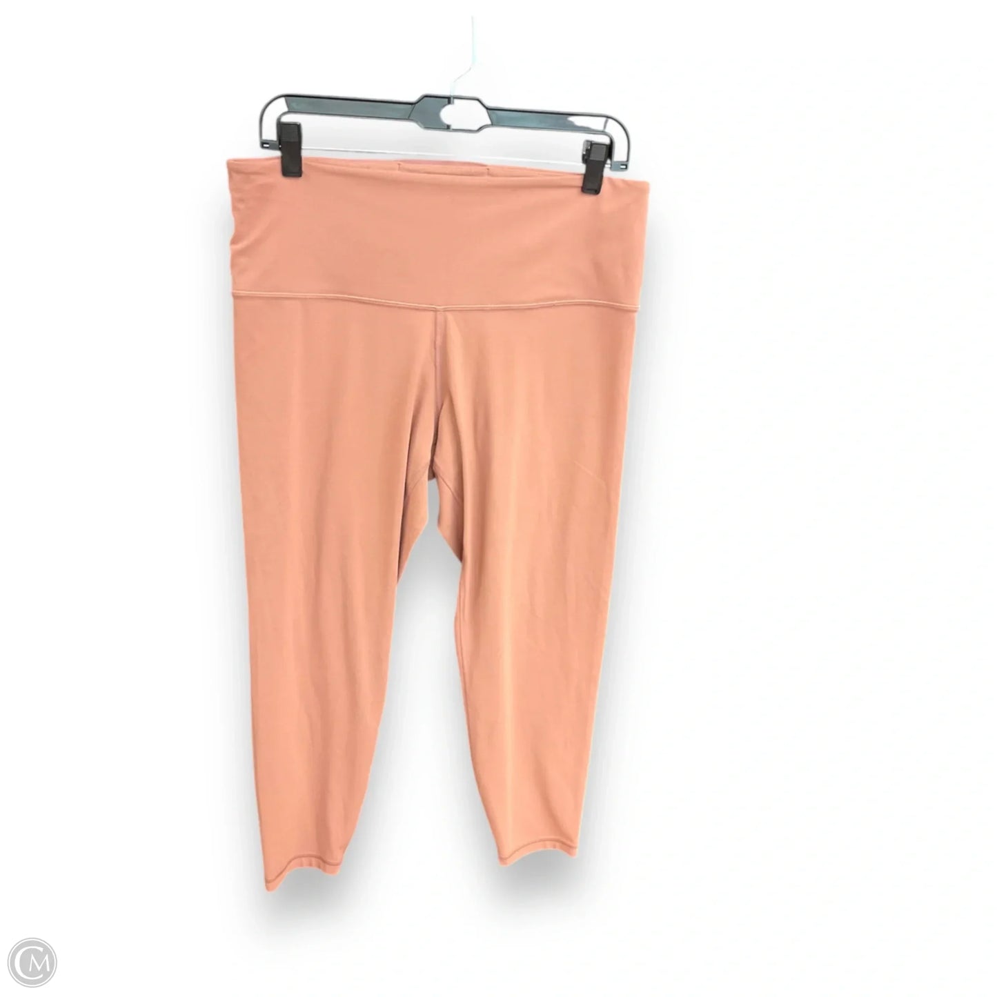 Athletic Leggings By Athleta In Pink, Size: 1x