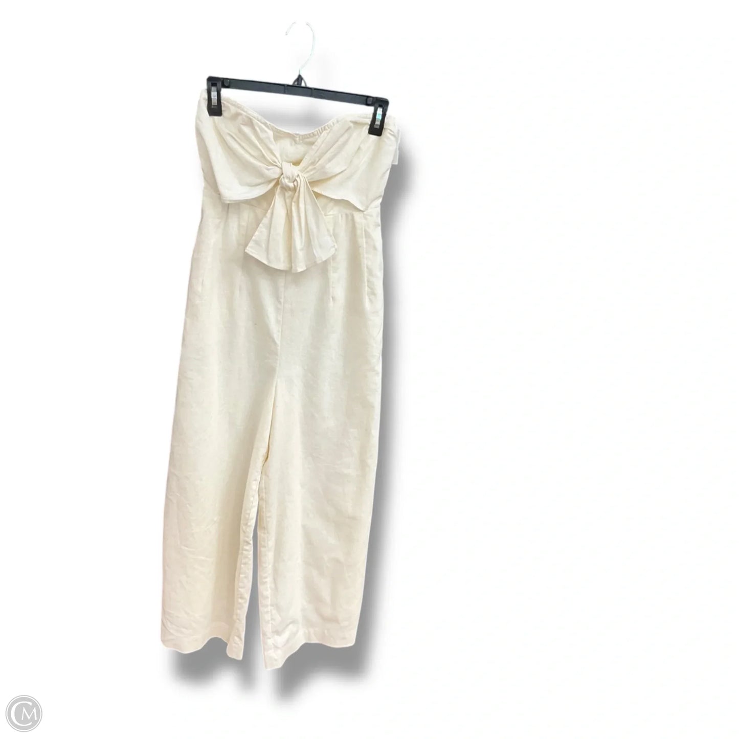 Jumpsuit By Express In Cream, Size: Xs