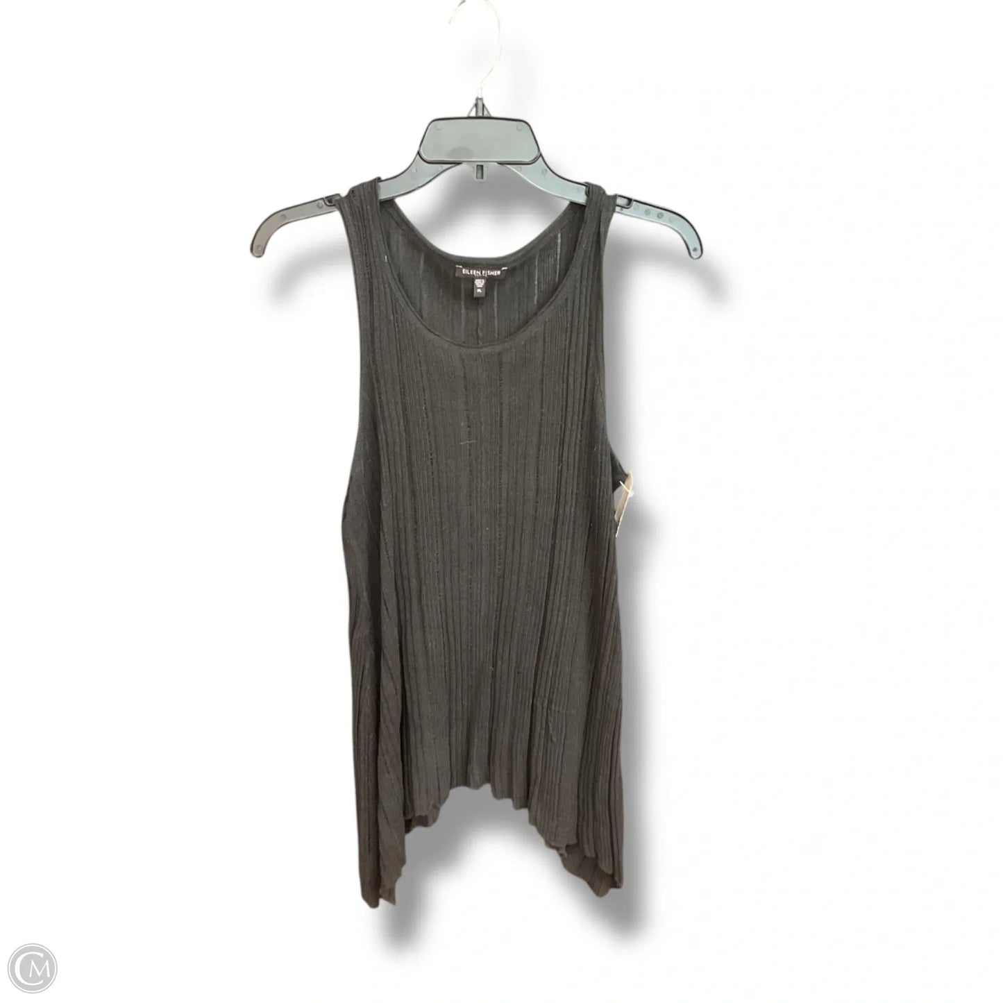 Top Sleeveless By Eileen Fisher In Black, Size: Lp