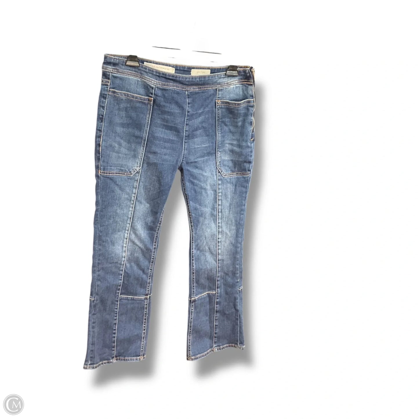 Jeans Boot Cut By Pilcro In Blue Denim, Size: 8