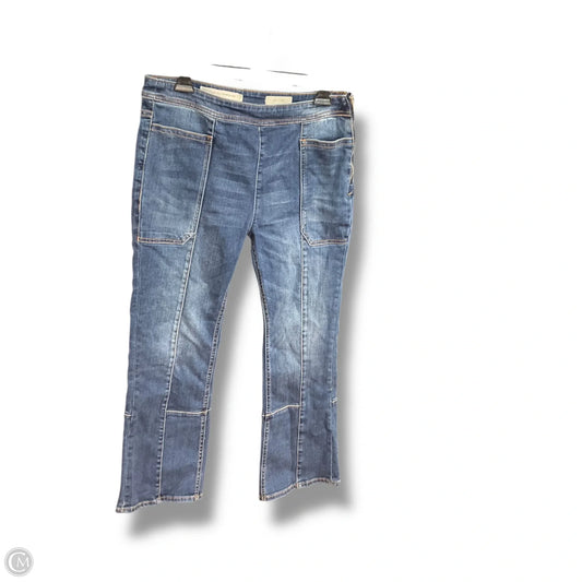 Jeans Boot Cut By Pilcro In Blue Denim, Size: 8