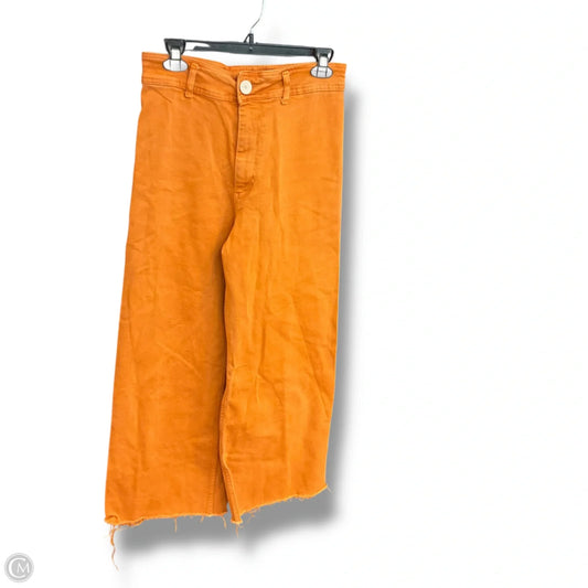 Pants Other By Zara In Orange Denim, Size: 8