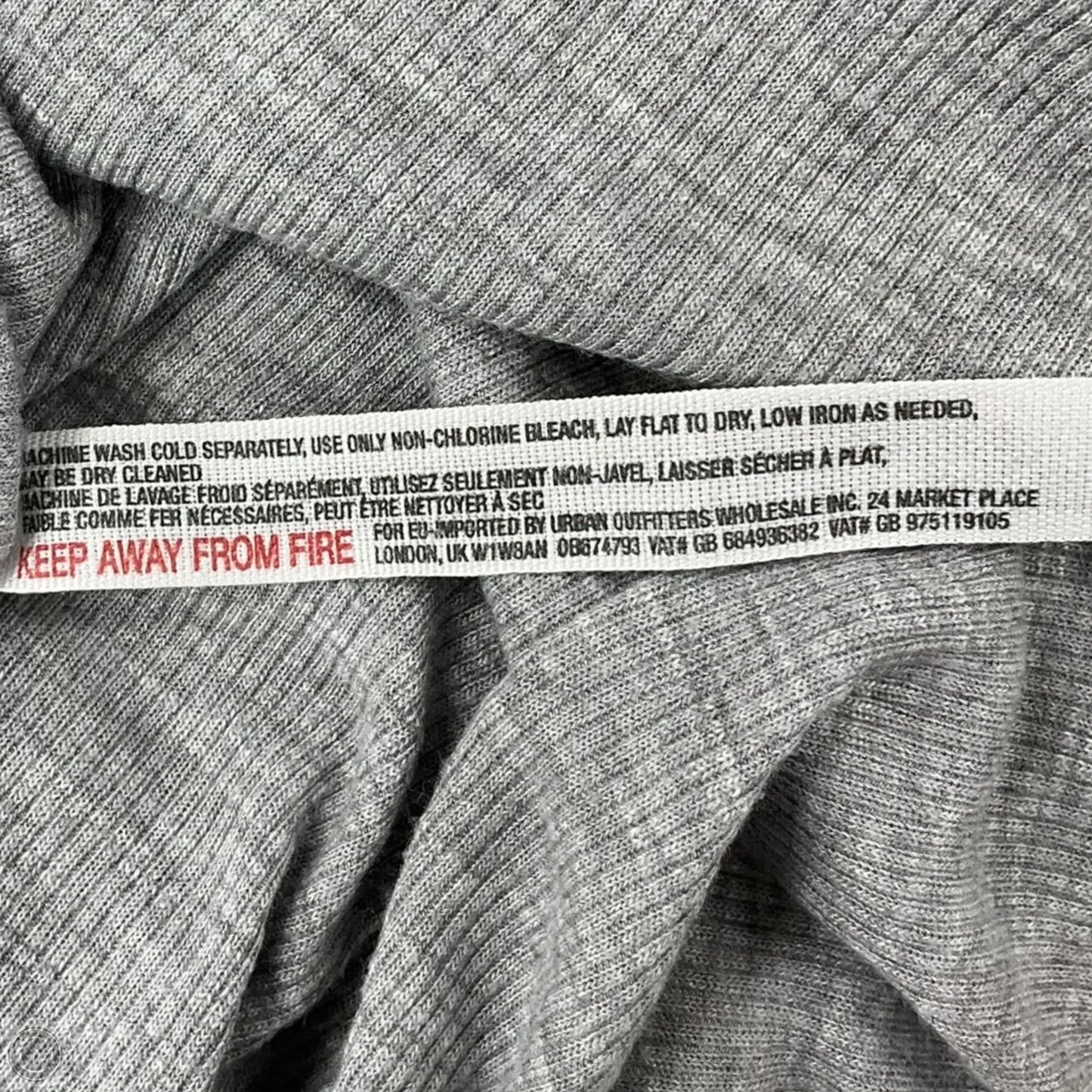 Top Sleeveless Basic By Free People In Grey, Size: S