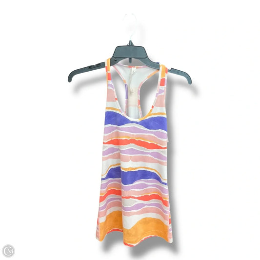 Athletic Tank Top By Lululemon In Multi-colored, Size: 4