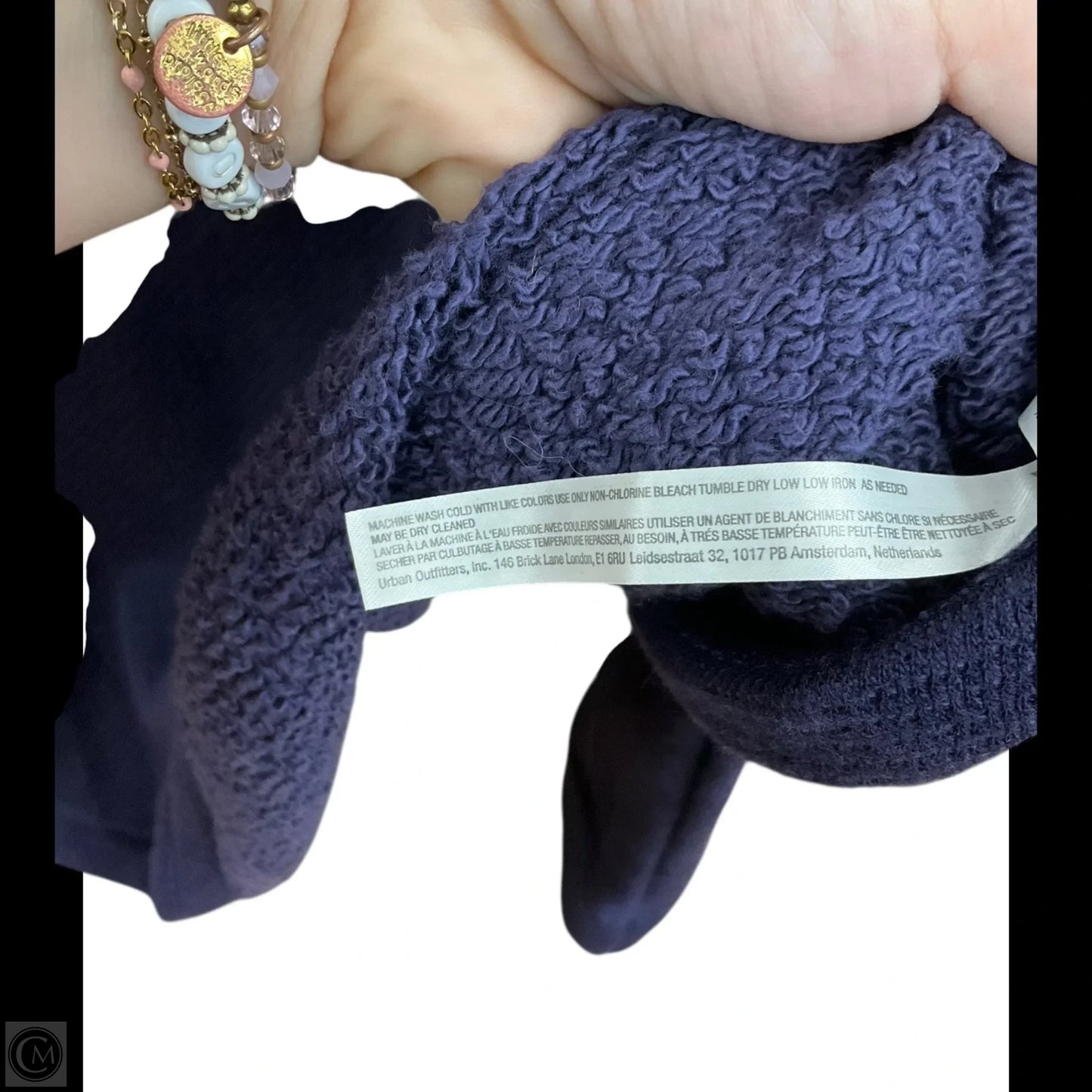 Sweatshirt Collar By Free People In Purple, Size: S