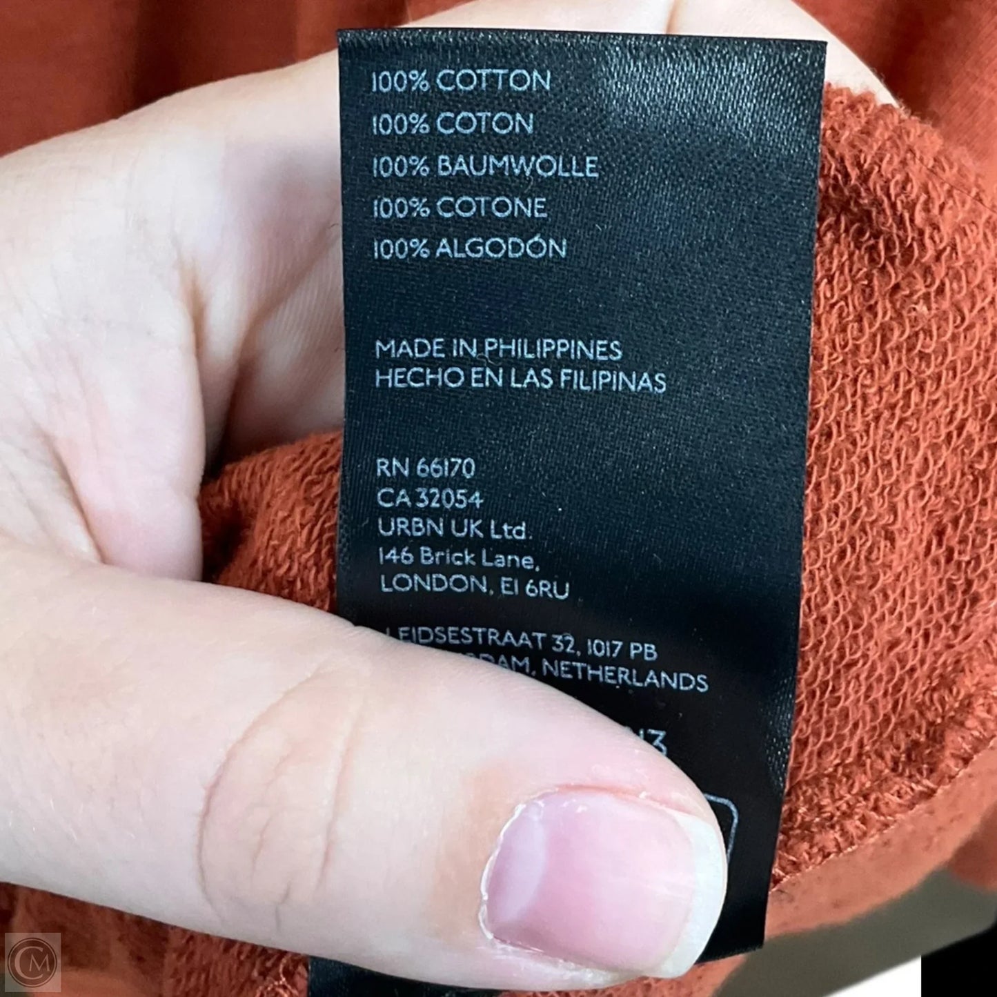 Top Long Sleeve By Pilcro In Orange, Size: M