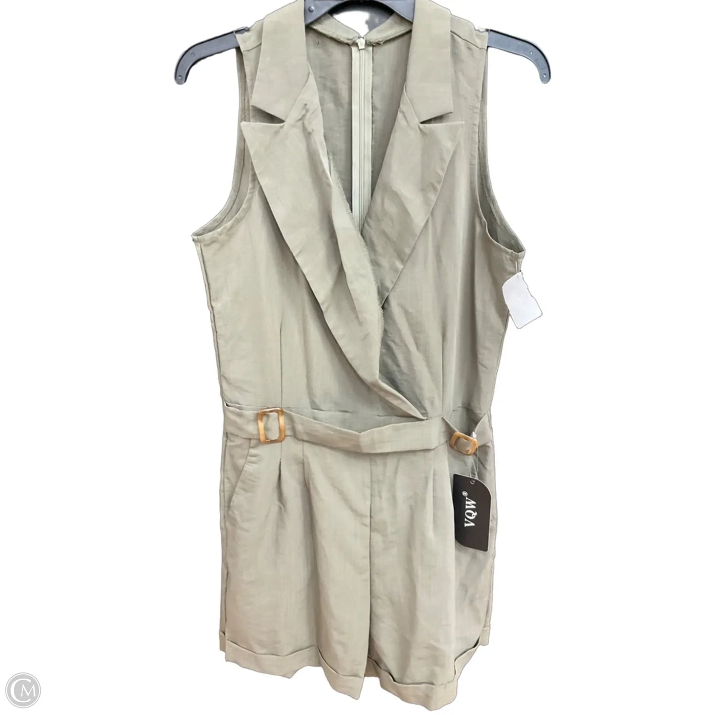 Romper By Clothes Mentor In Green, Size: L