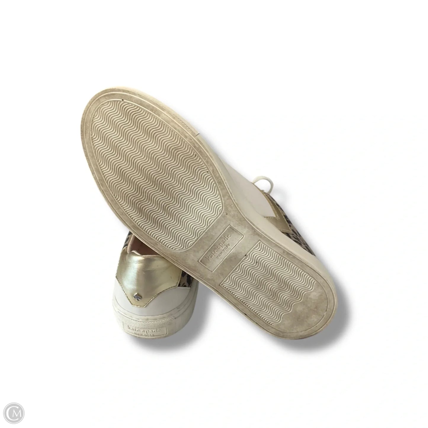 Shoes Designer By Kate Spade In White, Size: 8.5