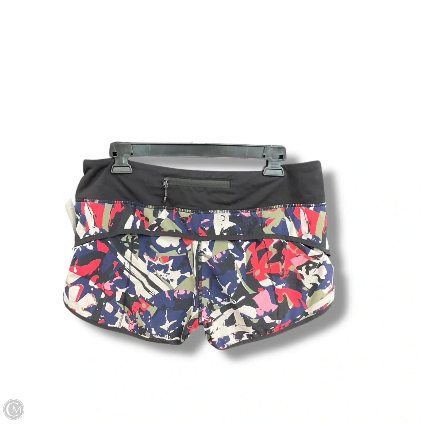 Athletic Shorts By Lululemon In Multi-colored, Size: 8