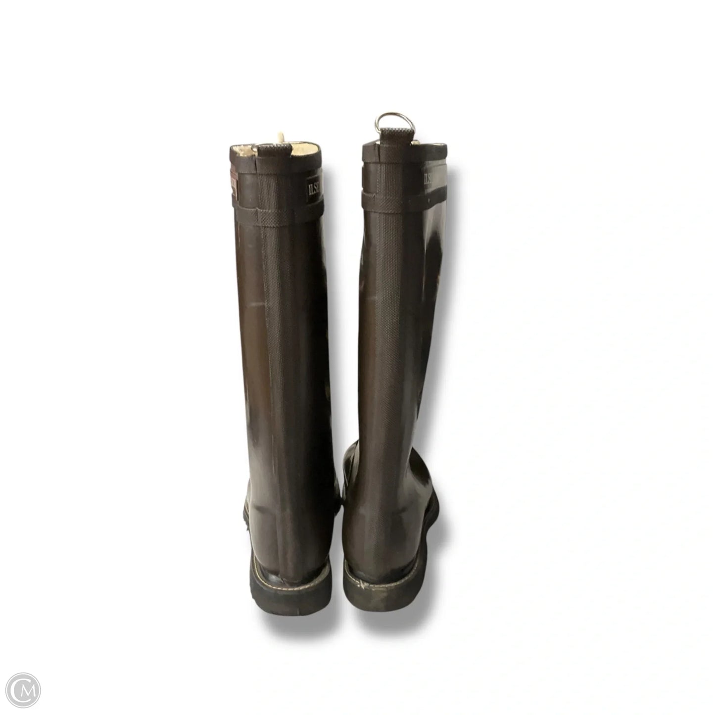 Boots Rain By Clothes Mentor In Brown, Size: 8.5