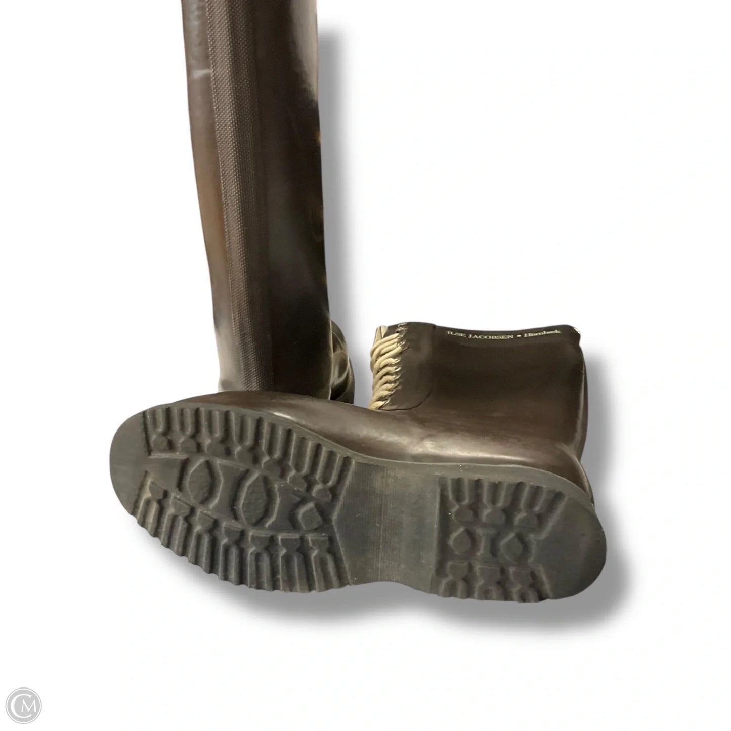 Boots Rain By Clothes Mentor In Brown, Size: 8.5