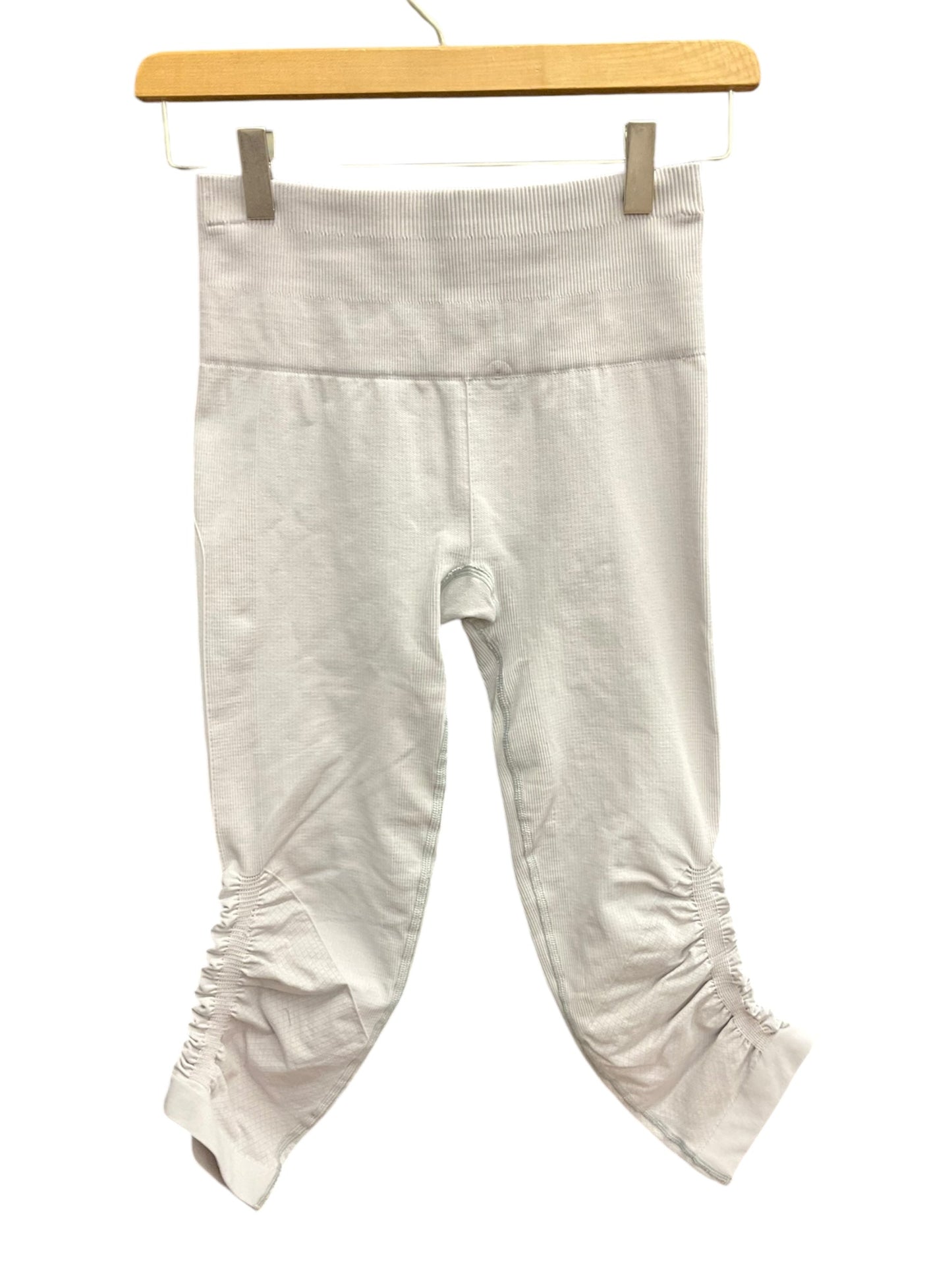 Athletic Leggings Capris By Lululemon In Grey, Size: Xs