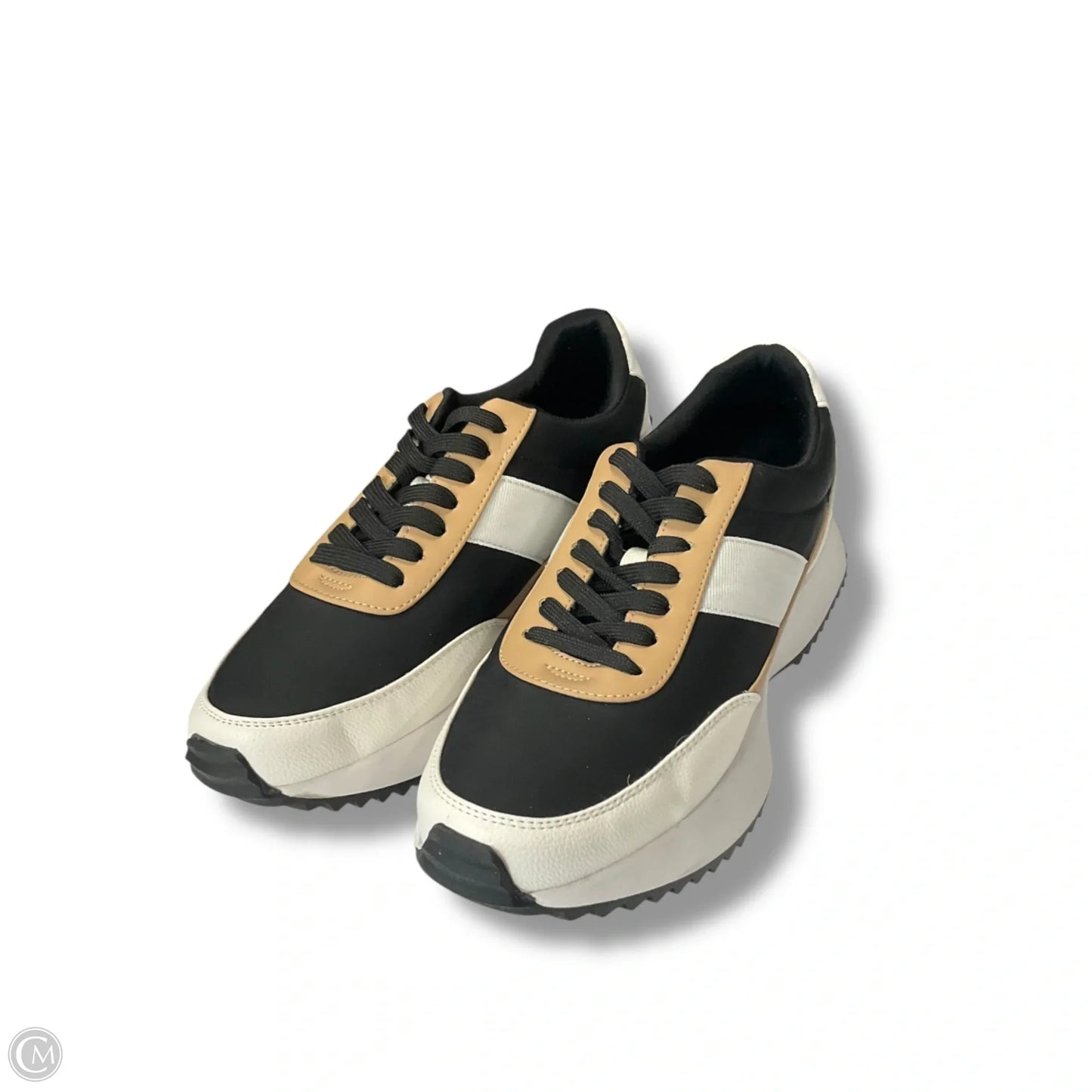 Shoes Sneakers By Dolce Vita In Black & Cream, Size: 9
