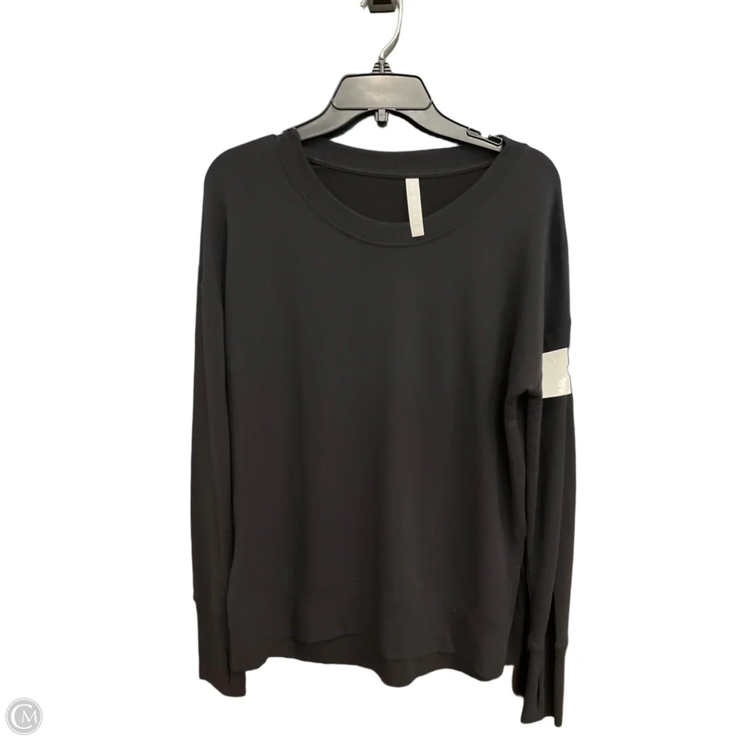 Athletic Sweatshirt Crewneck By Athleta In Black, Size: Xs
