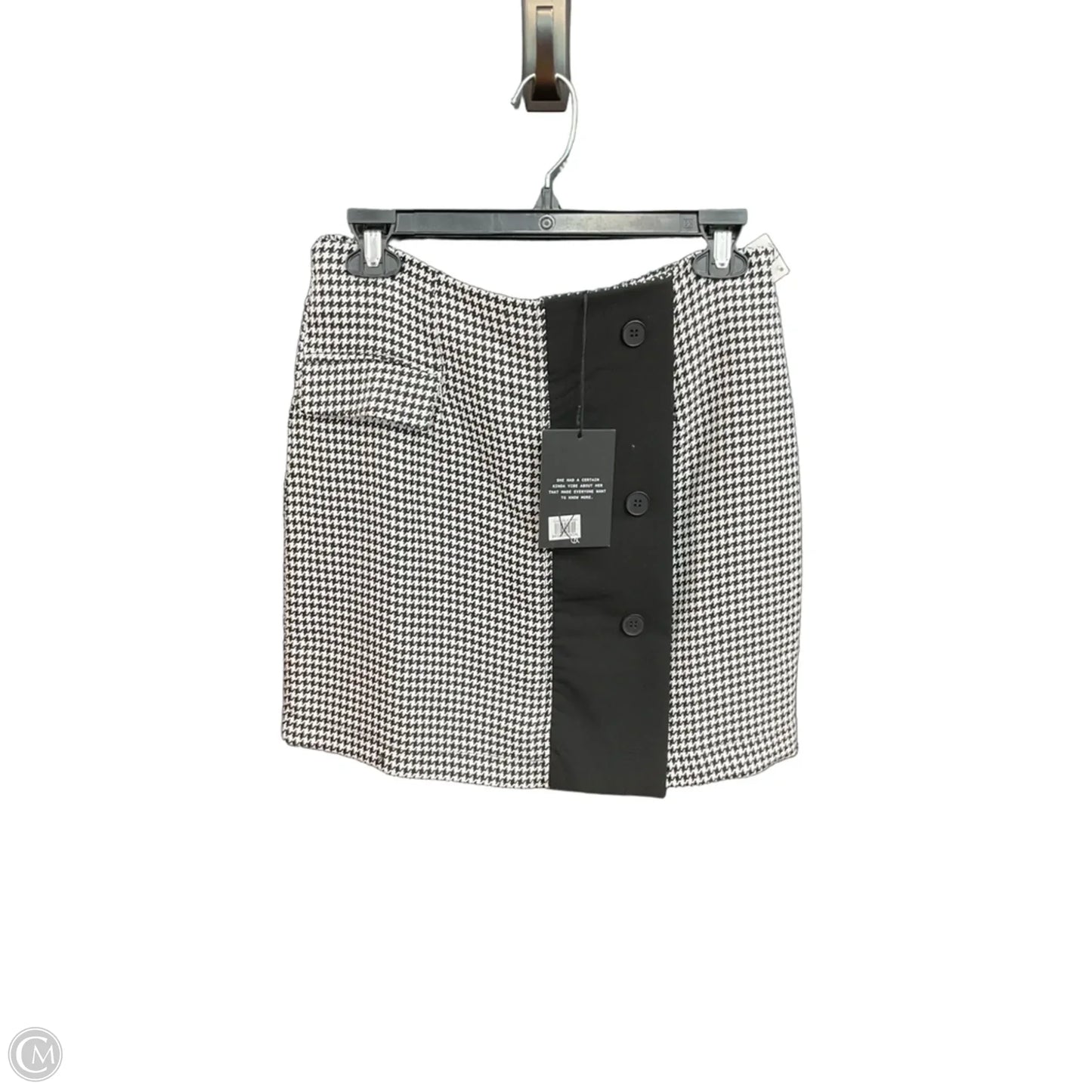 Skirt Midi By 4th & Reckless In Black & White, Size: M