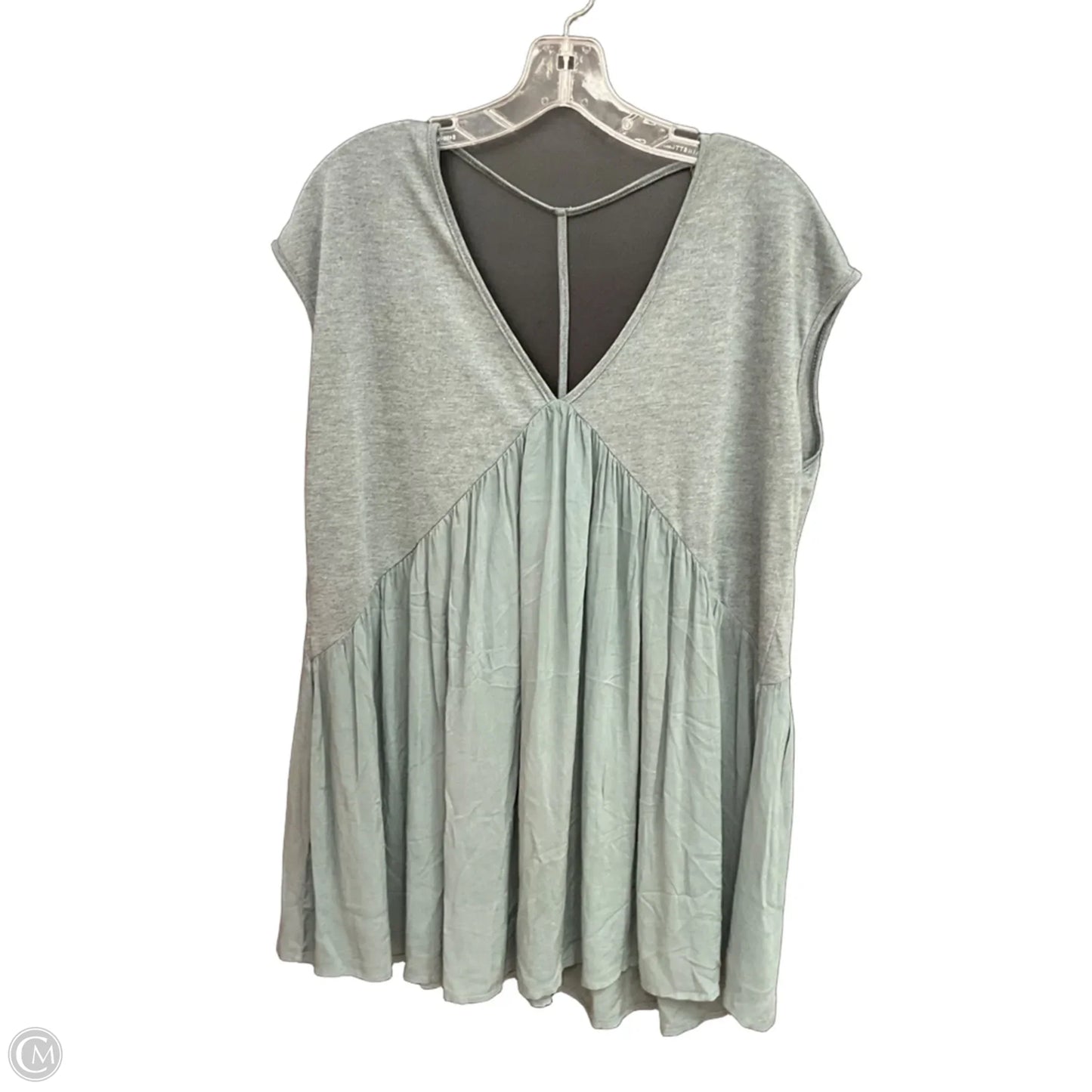 Top Sleeveless By Anthropologie In Green, Size: M