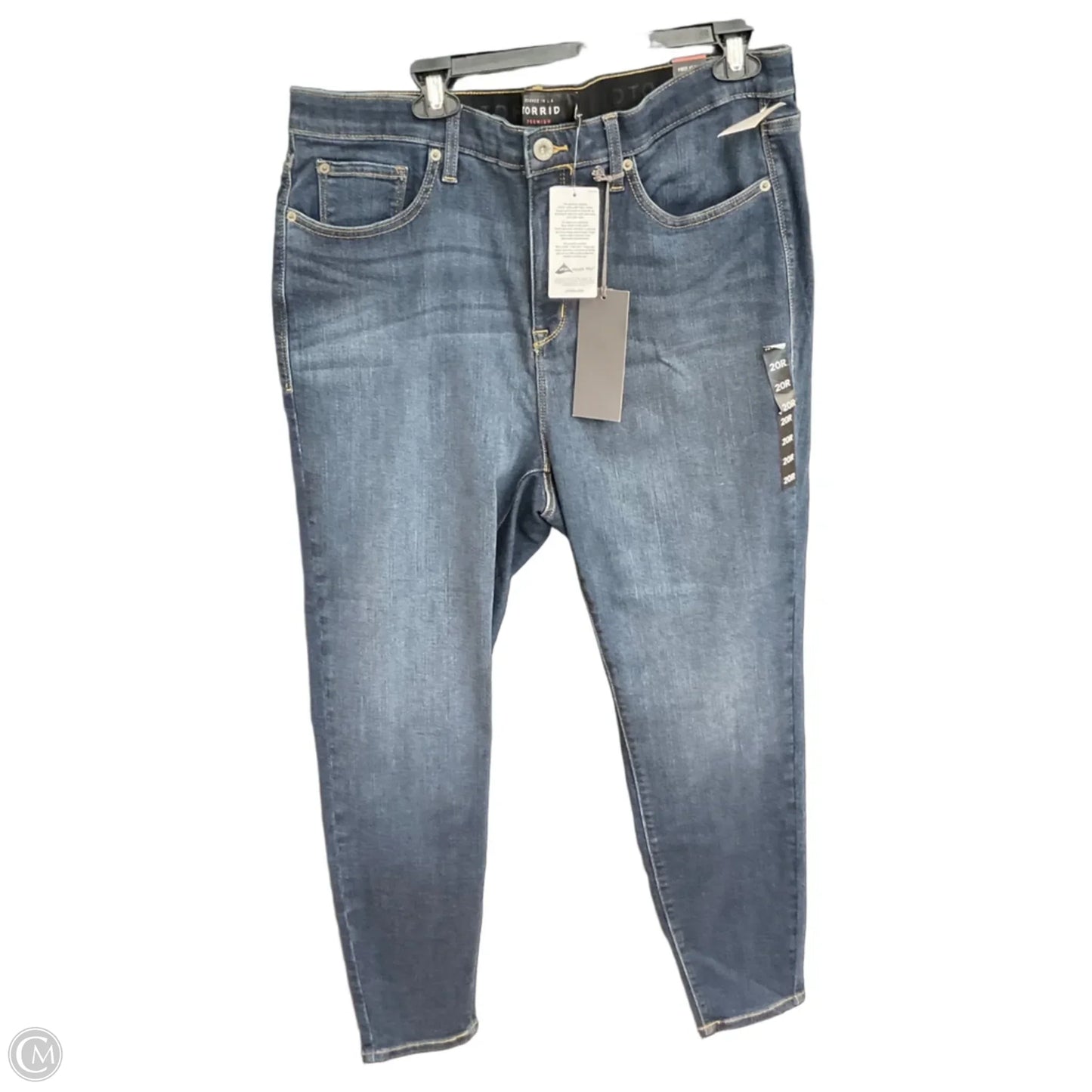 Jeans Skinny By Torrid In Blue Denim, Size: 20