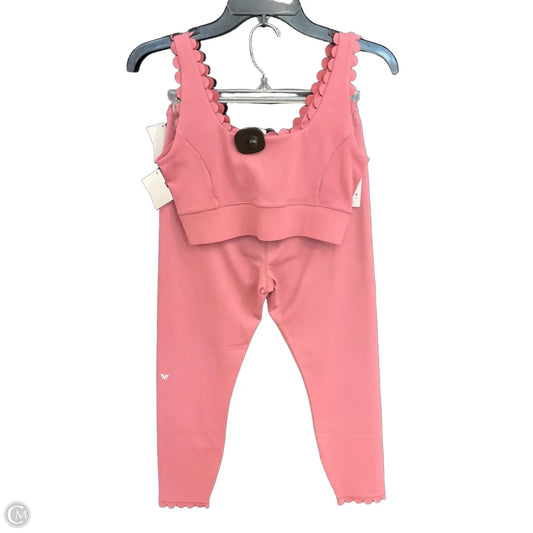 Athletic Pants 2pc By Ivl Collective In Pink, Size: M