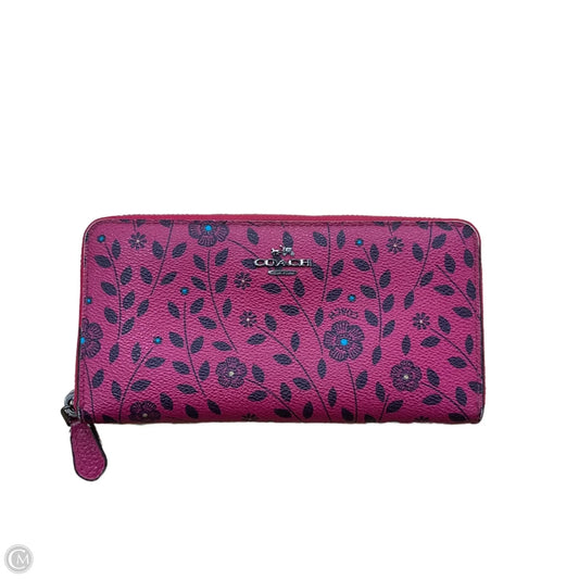 Wallet Designer By Coach, Size: Large