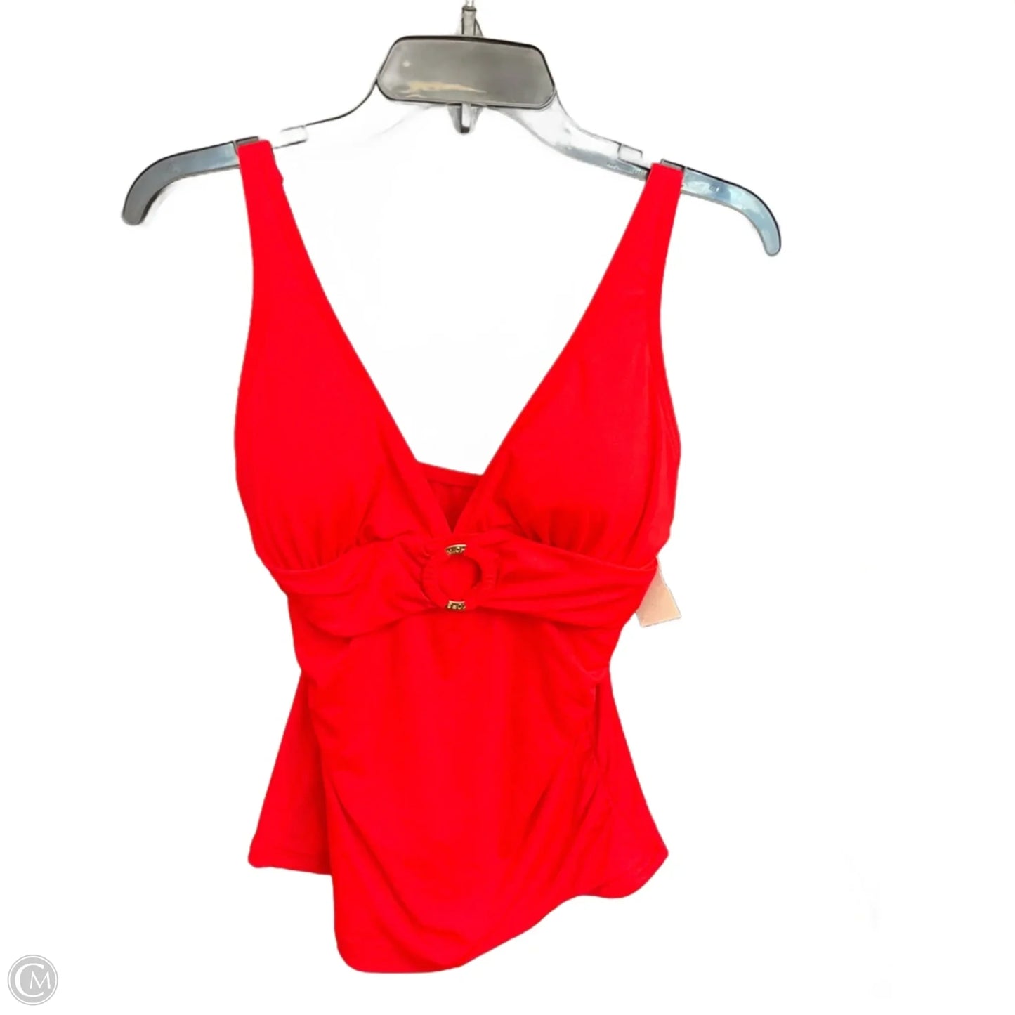 Swimsuit 2pc By Michael By Michael Kors In Red, Size: S