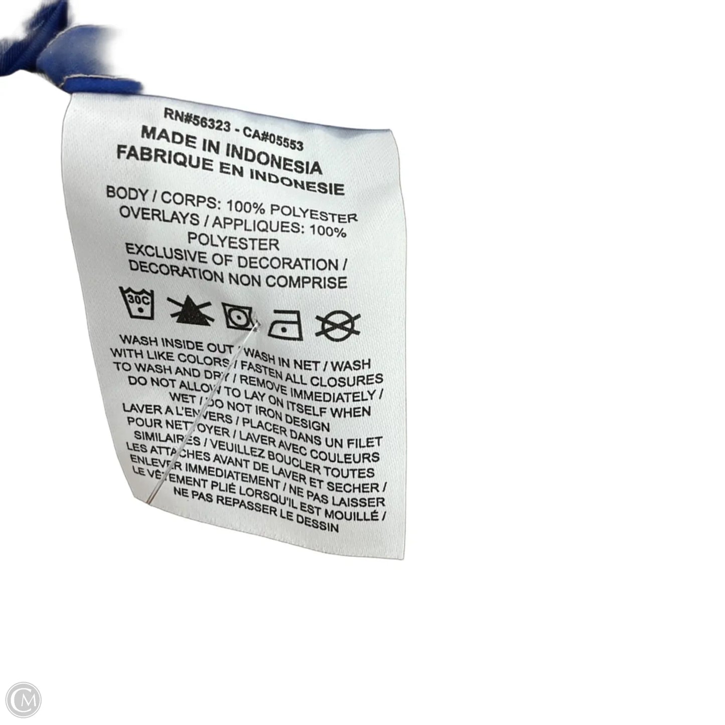 Jacket Luxury Designer By Jordan In Blue & Tan, Size: 0