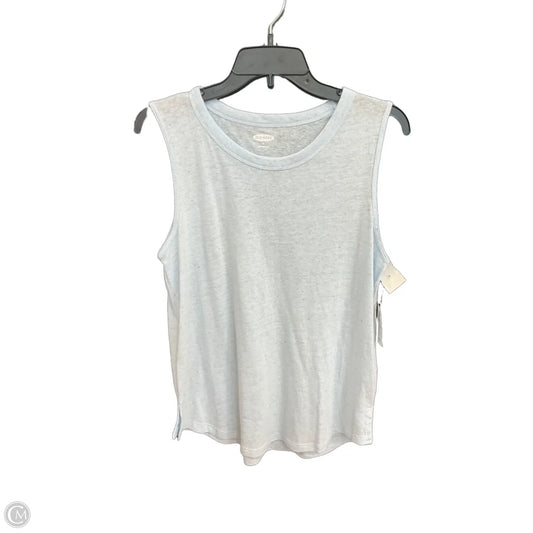Top Sleeveless Basic By Old Navy In Blue, Size: M