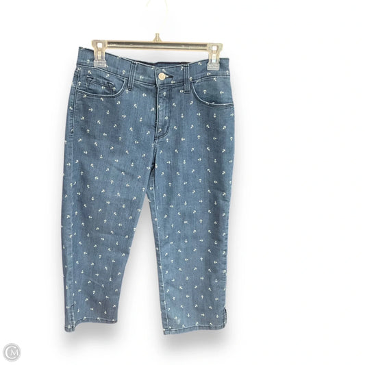 Capris By Not Your Daughters Jeans In Nautical Print, Size: 2