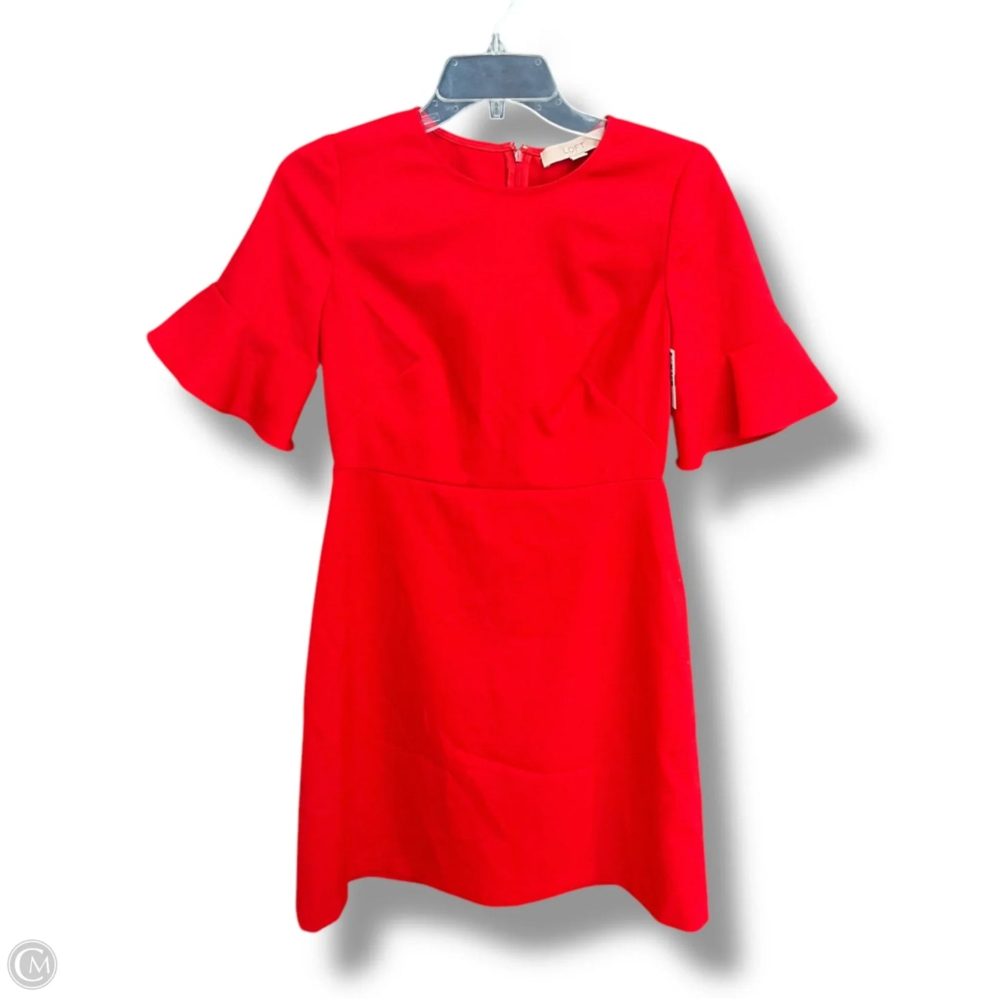 Dress Casual Short By Loft In Red, Size: Xs