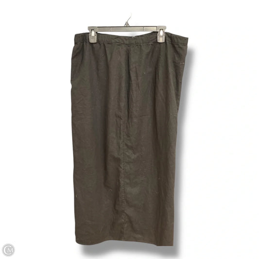 Skirt Maxi By Old Navy In Black, Size: 18
