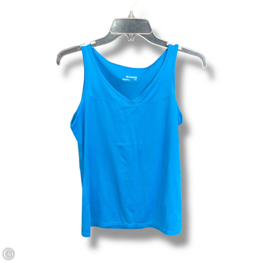 Athletic Tank Top By Columbia In Blue, Size: M