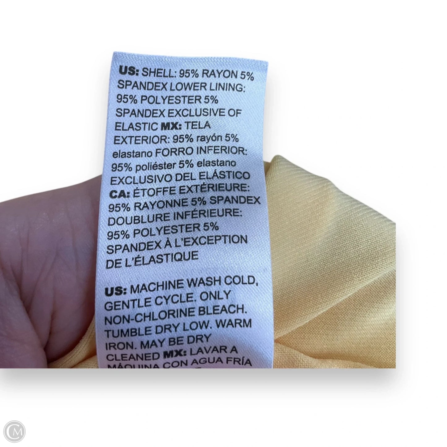 Dress Casual Short By White House Black Market In Orange, Size: S