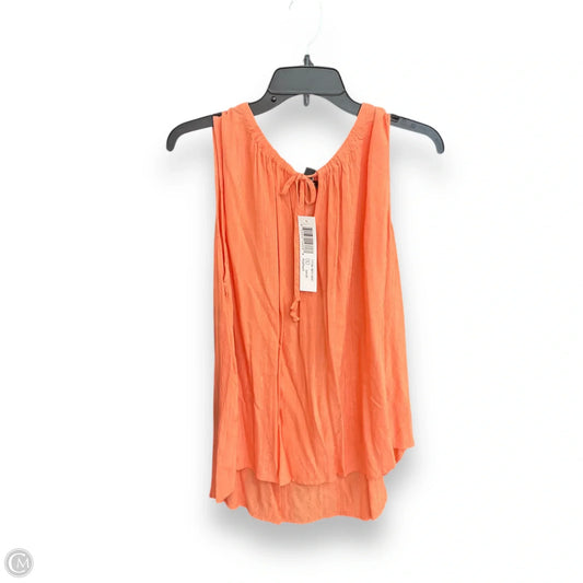 Top Sleeveless By Tribal In Orange, Size: Xl