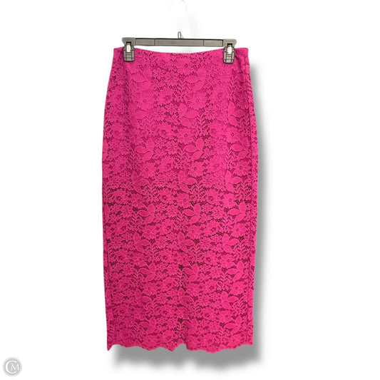 Skirt Maxi By Zara In Pink, Size: M