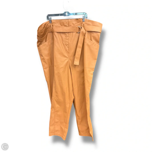Pants Cargo & Utility By Fashion To Figure In Tan, Size: 26