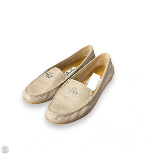 Shoes Designer By Coach In Beige, Size: 8