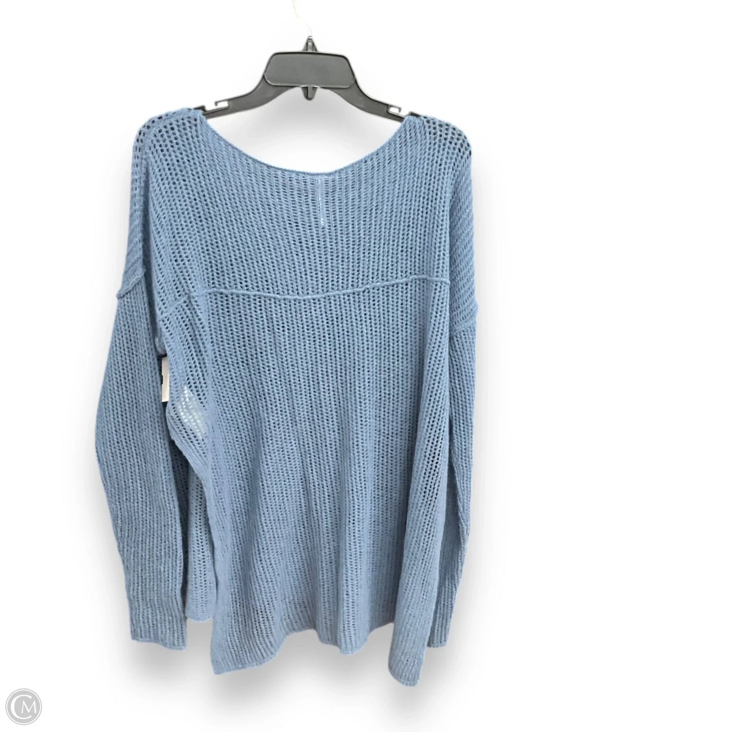 Top Long Sleeve By Free People In Blue, Size: S