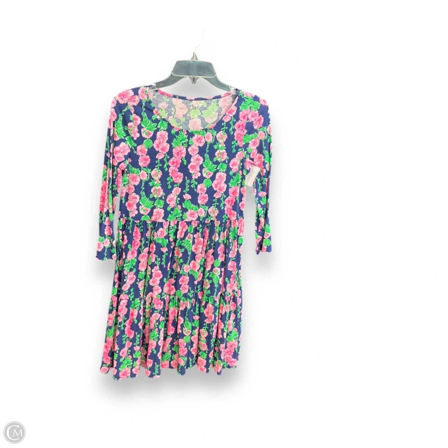 Dress Designer By Lilly Pulitzer In Blue & Pink, Size: Xs