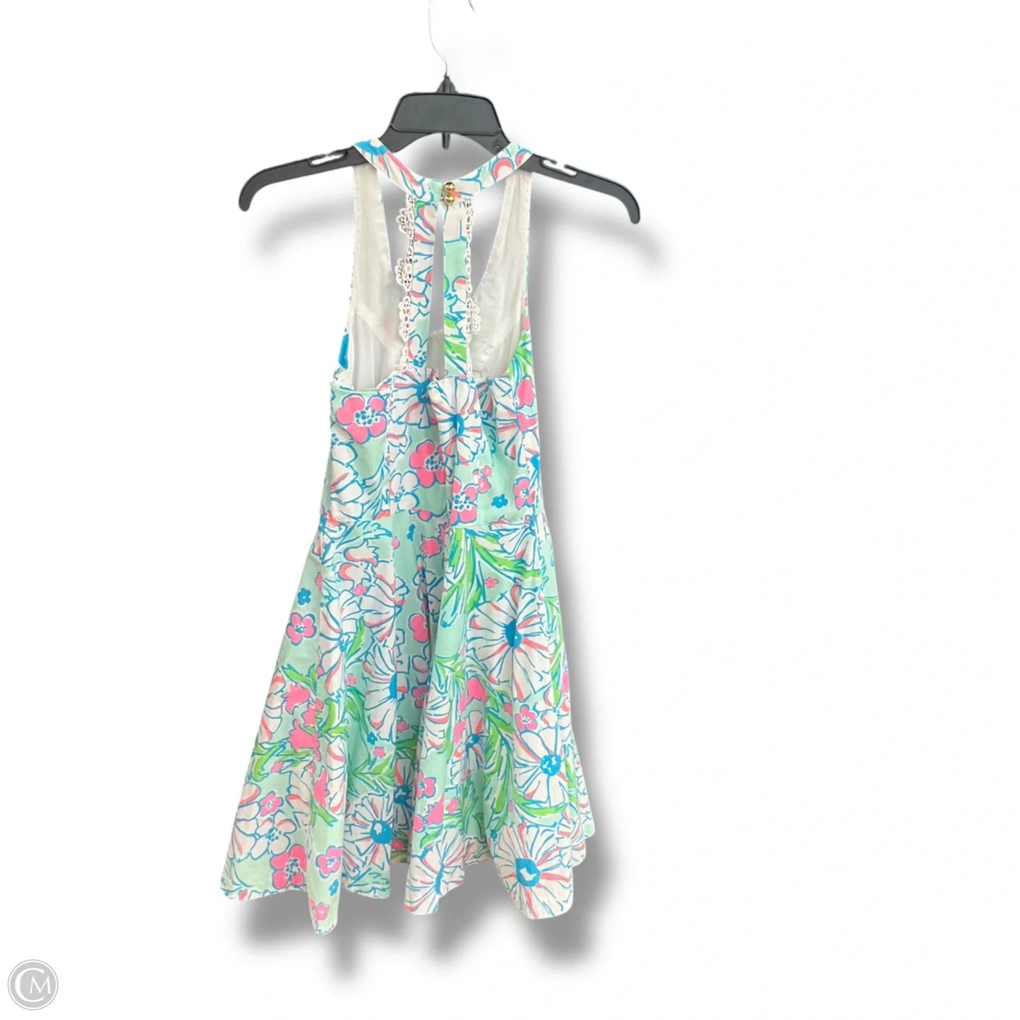 Dress Designer By Lilly Pulitzer In Blue & Pink, Size: Xs