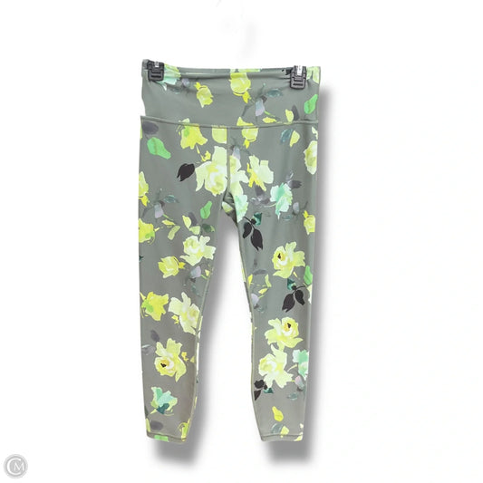 Athletic Leggings By Athleta In Floral Print, Size: S