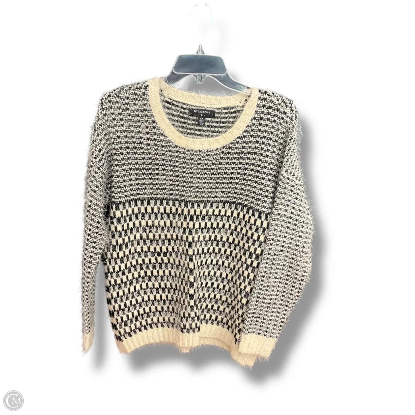 Sweater By ByCorpus In Black & Cream, Size: S