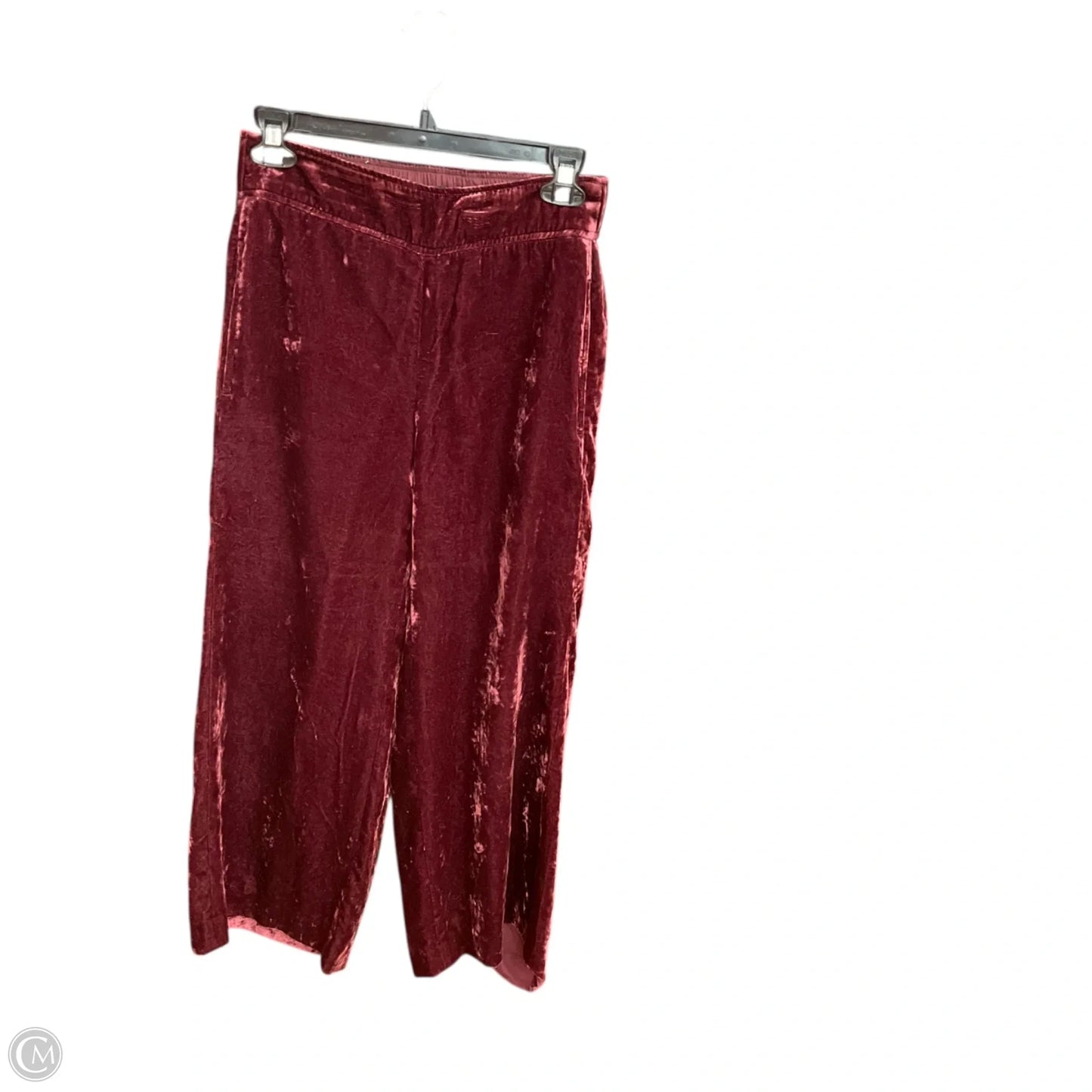 Pants Cropped By Madewell In Red, Size: 2