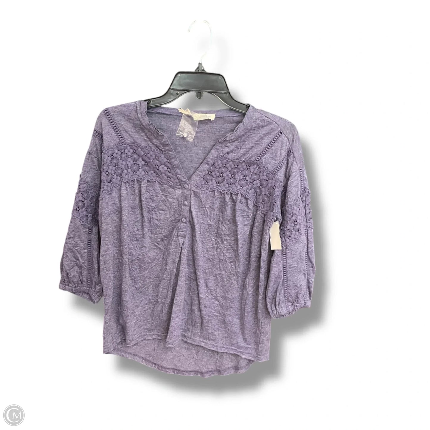 Top 3/4 Sleeve By Sundance In Blue, Size: Xs