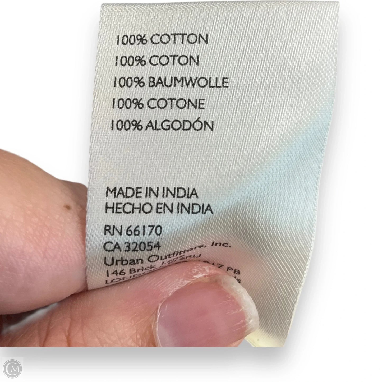 Top 3/4 Sleeve By Free People In Blue & Pink, Size: S