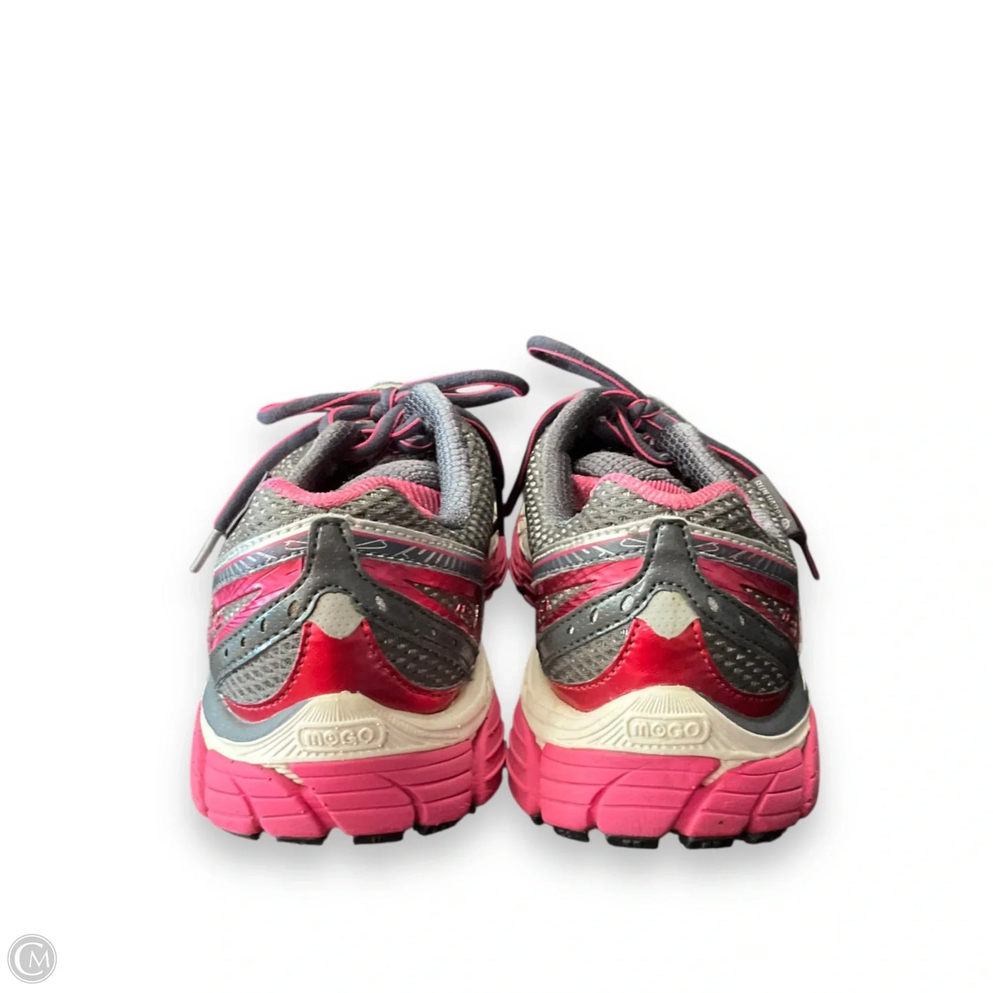 Shoes Athletic By Brooks In Grey & Pink, Size: 8.5