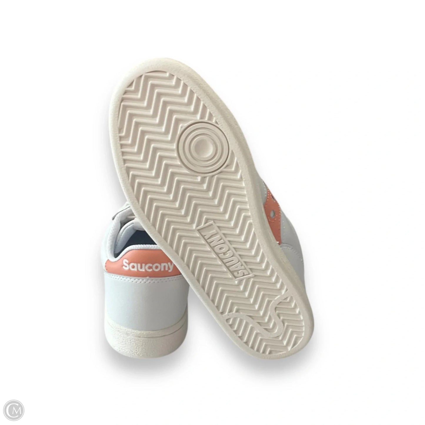 Shoes Sneakers By Saucony In Pink & White, Size: 8.5